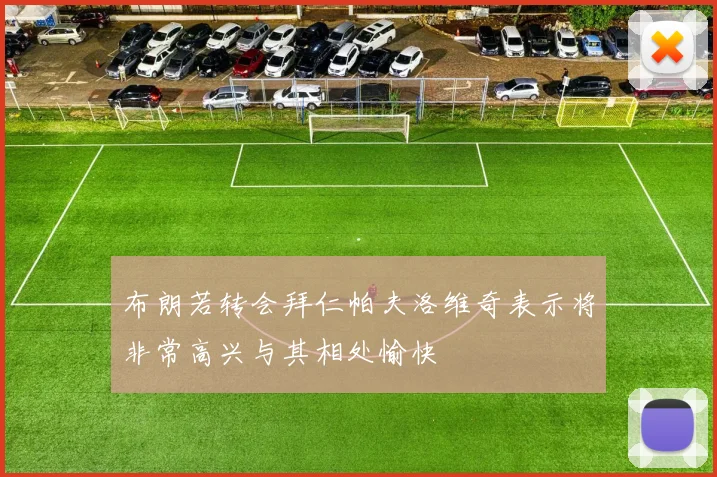 布朗若转会拜仁帕夫洛维奇表示将非常高兴与其相处愉快